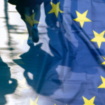 EU-Flag-with-2-people-